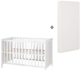 Pătuț alb 60x120 cm – Roba