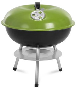 Grătar de masă pe cărbuni Fieldmann verde/negru