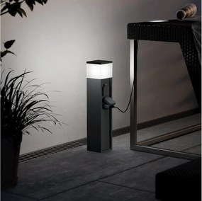 Eglo 901032 - Lampă de exterior cu 2 prize PARK, 1xE27/25W/230V, IP54, antracit