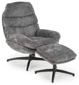 Fotoliu balansoar Dadario (gri). Promo -6%. 1092517