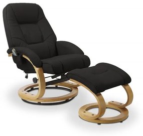 Fotoliu De Relaxare Recliner Matador Piele Ecologica Negru