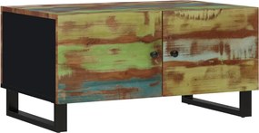 vidaXL Măsuță de cafea, 80x50x40 cm lemn masiv reciclat/lemn prelucrat