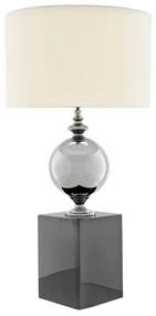 Veioza, lampa de masa LUX, finisaj nickel, H-145cm, Trowbridge L 109150 HZ