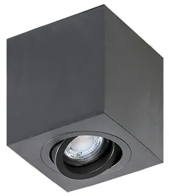 Spot aplicat tavan/plafon stil modern Brant 1 SQUARE negru