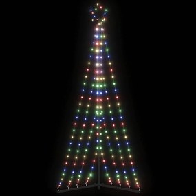 vidaXL Pom de Crăciun LED 339 LED-uri colorate 187 cm