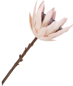 Buchet de flori artificiale Protea, burgundy mix 65 cm