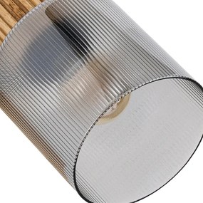 Brilagi - Lampă spot HYGGE 3xE14/15W/230V negru/fumuriu