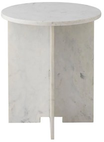 Măsuță auxiliară rotundă din marmură ø 46 cm Jasmia – Bloomingville