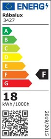 Plafoniera LED design slim modern Pavel 29cm