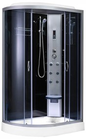 Cabină de duș cu hidromasaj Aria cu instalare pe partea dreaptă