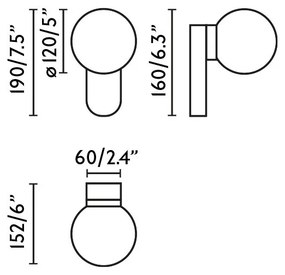 Aplica LED pentru baie IP44 MABE