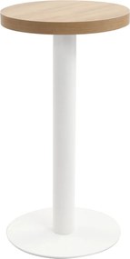 vidaXL Masă de bistro, maro deschis, 40 cm, MDF