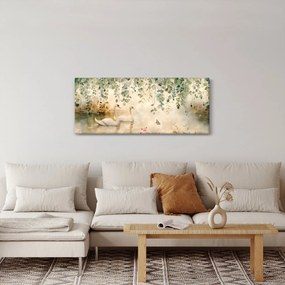 Tablou - Lac, acvariu (120x50 cm)