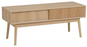 Comodă TV în culoare naturală 115x48x40 cm Naroa – Casa Selección