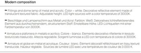 Lustra cu 3 pendule LED design deosebit Reflex
