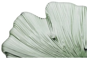 Tavă decorativă din sticlă 16x17 cm Gingko – Ixia