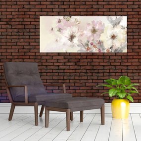 Tablou - Flori,pictură (120x50 cm)