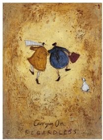 Sam Toft - Carrying on Regardless Reproducere, (30 x 40 cm)