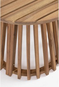 Măsuță de grădină rotundă din lemn de acacia ø 50 cm Rodano – Bizzotto