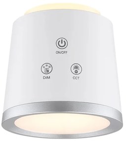 Globo 58454W - Lampă de birou LED tactilă reglabilă MEEYA LED/6W/3,7V albă