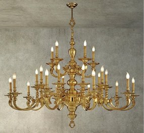 Candelabru XXL cu 25 brate LUX realizat manual Otello