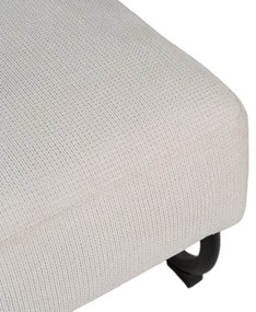 Fotoliu bej cu tapițerie din chenille Industra – Ixia