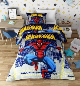 Lenjerie de pat copii bumbac Amazing Spiderman /160x200 cm dimensiune standard