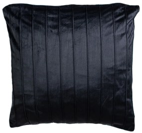 Pernă decorativă JAHU collections Stripe, 45 x 45 cm, negru