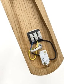 Brilagi - Aplica de perete COTTAGE 1xE14/40W/230V stejar