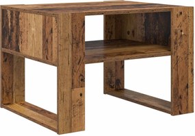 vidaXL Masă de cafea Lemn vechi 66 x 53 x 45 cm Lemn compozit