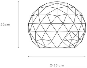 Lucide 21509/25/30 - Lampa de masa OTONA 1xE27/25W/230V negru