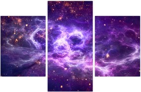 Tablou - Universul violet (90x60 cm)