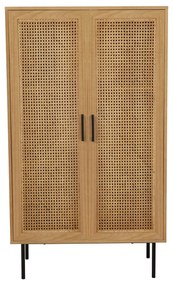 Dulap din MDF si ratan 140 cm