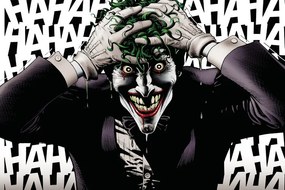 Poster de artă Joker - HAHAHA, (40 x 26.7 cm)