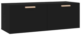 812943 vidaXL Dulap de perete, negru, 100x36,5x35 cm, lemn prelucrat