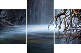 Tablou - Laguna de iarnă (90x60 cm)