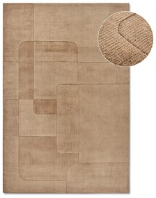 Covor bej țesut manual din lână 120x170 cm Charlotte – Villeroy&Boch