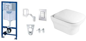 Set cadru încastrat Grohe Rapid SL 38827000, vas WC Oltens Gulfoss 42503000, 45105000