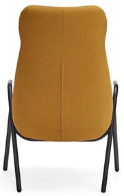 Fotoliu Teulat Dins, înălțime 114 cm, galben
