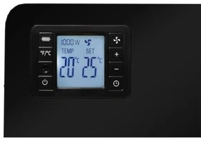 Convector electric 1000/1300/2300W LCD/temporizator/TURBO/termostat Brilagi + telecomandă