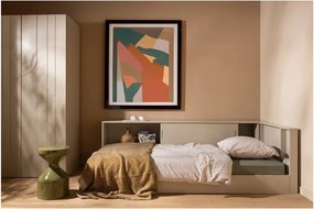 Măsuță auxiliară rotundă din metal ø 30 cm Floyd – WOOOD