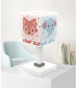 Veioză pentru copii Dalber 63371 LITTLE PIXEL 1xE14/8W/230V