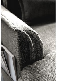 Colțar gri închis extensibil (cu colț pe partea dreaptă/în formă de "U") Charming Charlie – Miuform