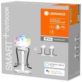 Ledvance - Set pre prelungitor exterior LED RGB SMART+ 3xLED/0,7W/230V IP65 Wi-F