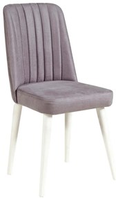 Scaun sufragerie Nitesu 1 (alb + gri) . 1093087