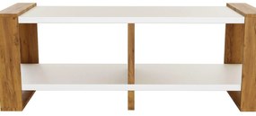 Masă de cafea Nico (craft auriu + alb). 1092043