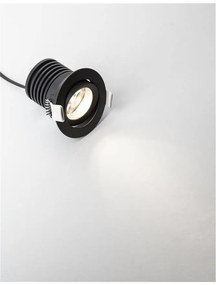 Spot LED incastrabil tavan fals / plafon ajustabil TIF negru