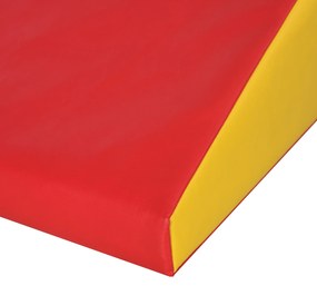 HOMCOM Parcurs motricitate bebeluși jucării de escaladare modular 2 cărămizi gigant din spumă 50 x 50 x 25 cm multicolor | Aosom Romania