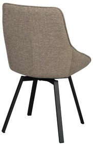 Scaune de dining bej 2 buc. Alison – Rowico