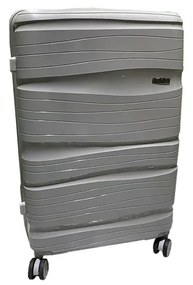 Valiză de cabină TravelLux Voyager cu hard top și roți detașabile 35x55x20 cm gri